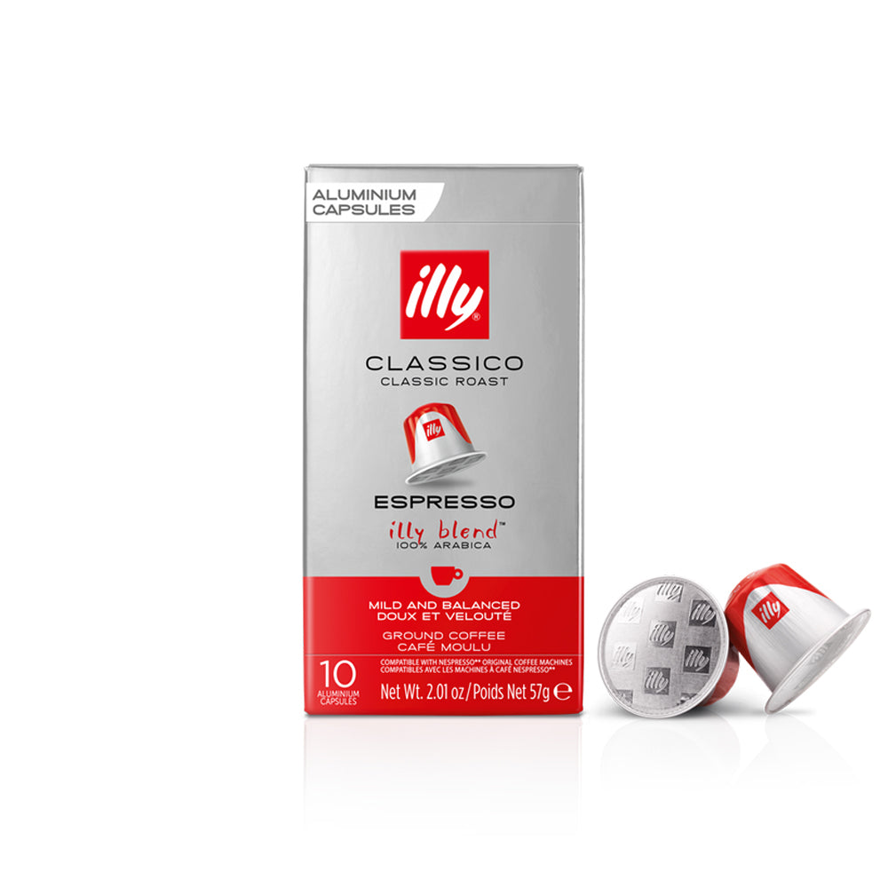 Illy Espresso Classico Nespresso Compatible Pods - 10 Capsules
