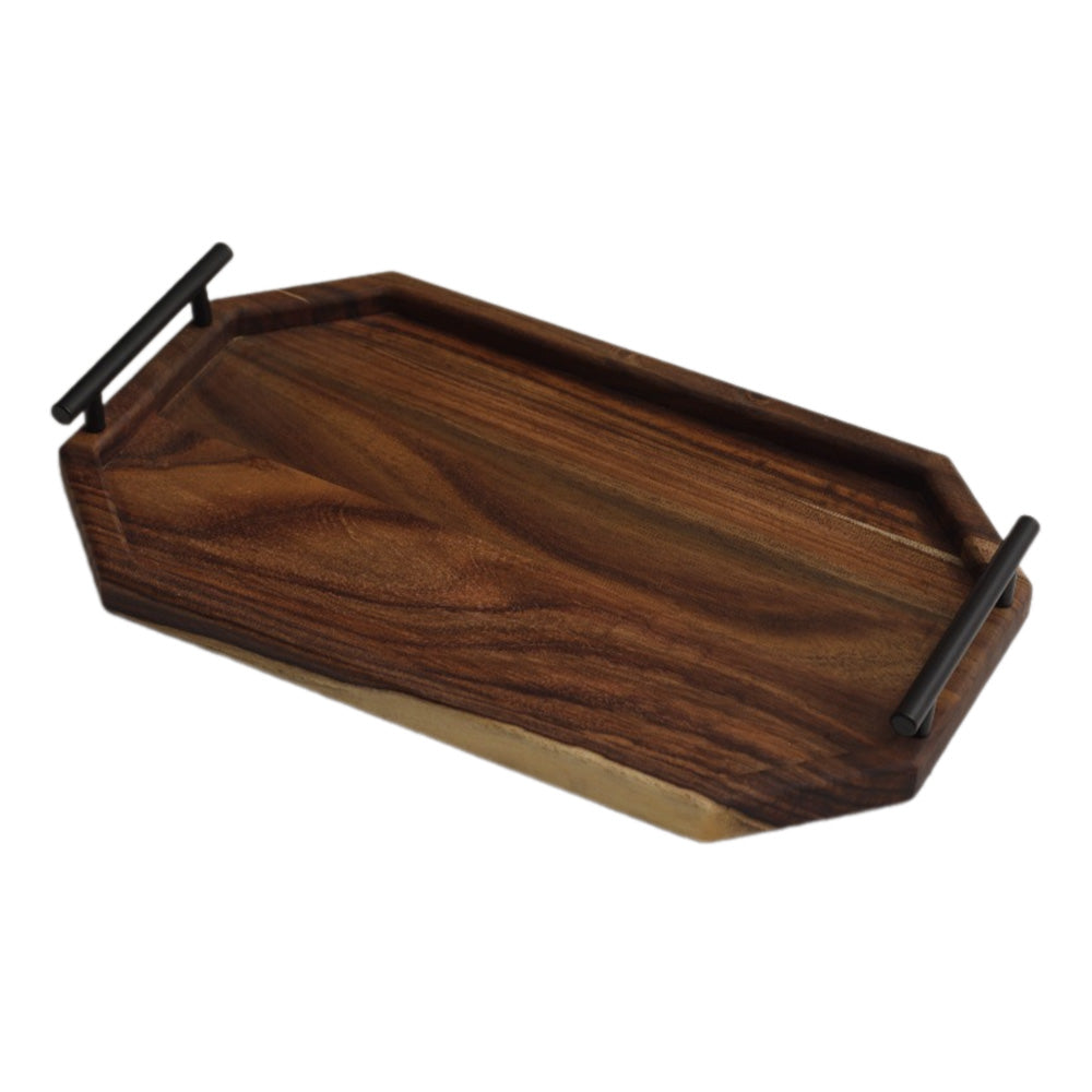 Eco- Friendly - Hand Made Wooden Tray - Large
