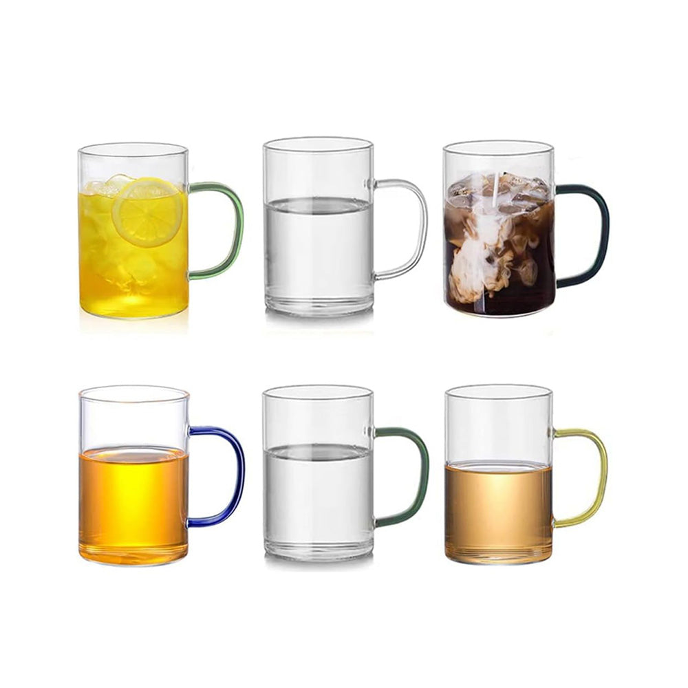 Glass Cups 6 pieces - 300ml