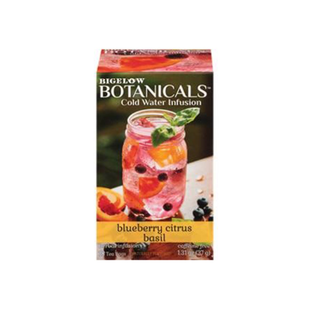 Bigelow Botanicals - Cold Water Infusion - Blueberry Citrus Basil -18 tb