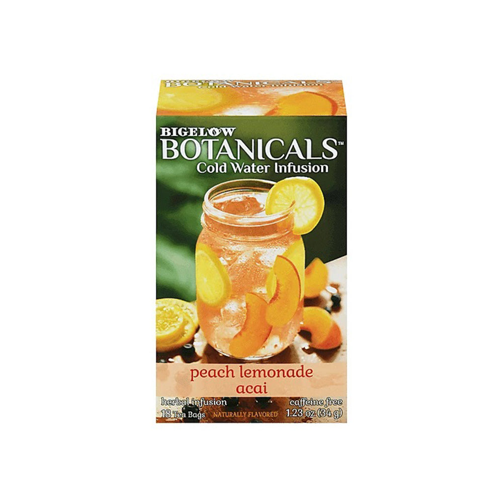 Bigelow Botanicals - Cold Water Infusion - Peach Lemonade Acai -18 tb
