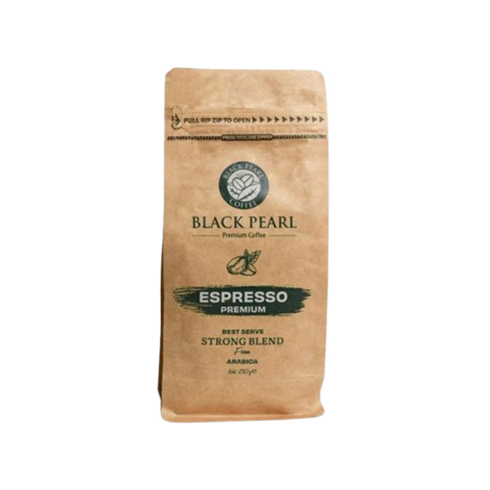 Black Pearl - Whole Beans - Premium Espresso Arabica - 250g