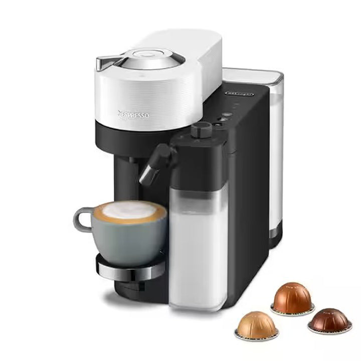 Nespresso Vertuo Lattissima Delonghi Machine - White & Black