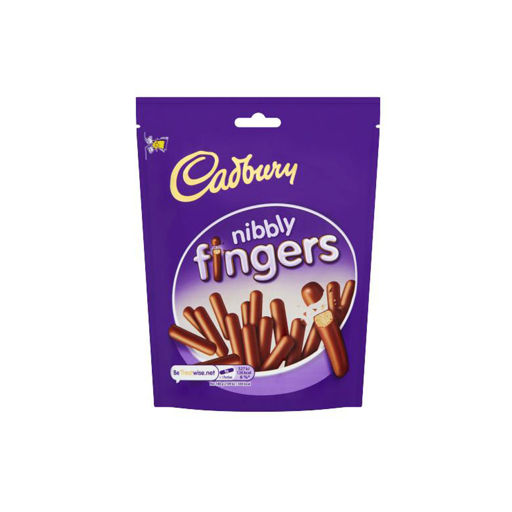 Cadbury - Nibbly Chocolate Mini Fingers Biscuits - 125g