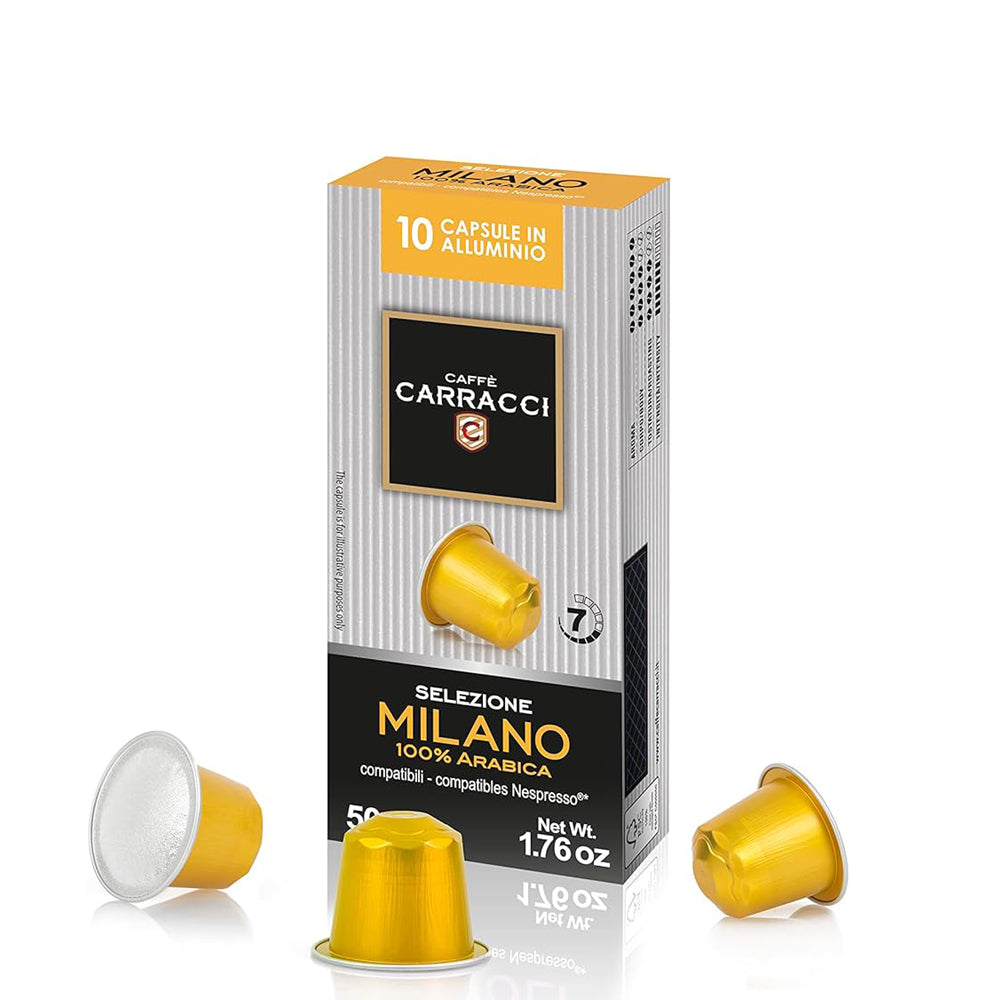 Caffe Carracci - Milano Nespresso Compatible - 10 capsules