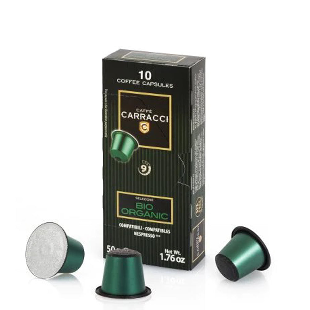 Caffè Carracci - Nespresso Compatible - Bio Organic - 10 capsules
