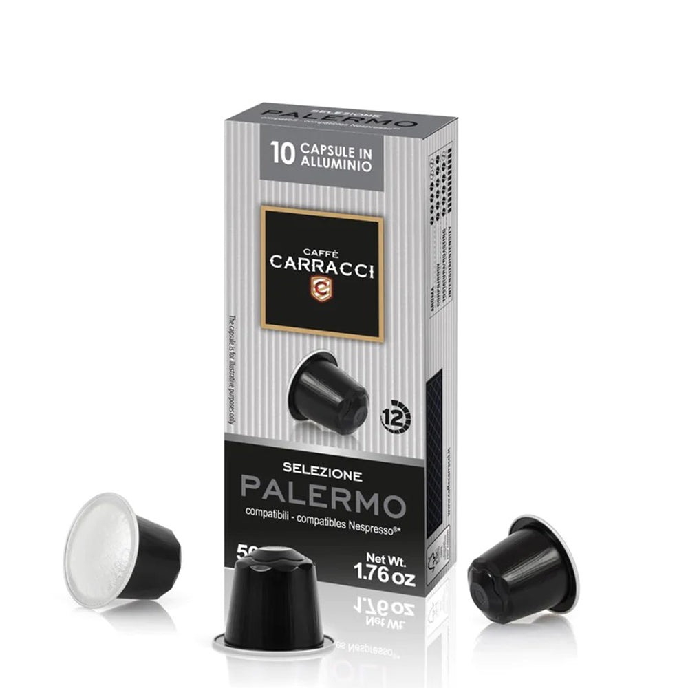 Caffè Carracci - Nespresso Compatible - Palermo - 10 capsules