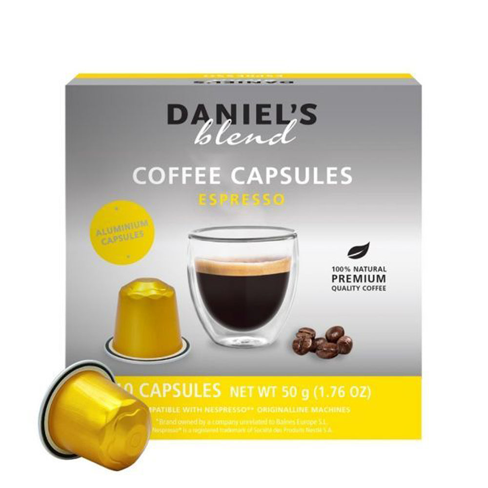 Daniel's Blend Espresso - 10 Aluminium capsules