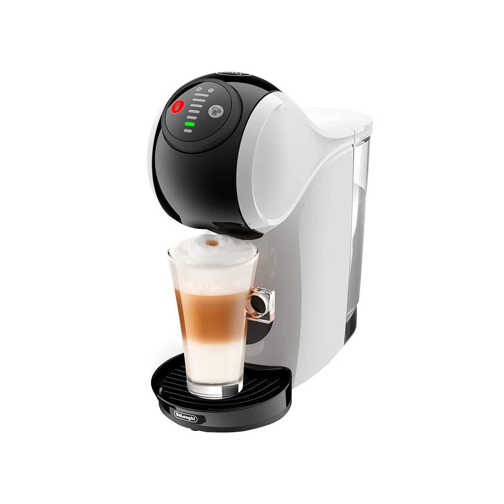 Delonghi - Genio S White Coffee machine + 2 Years Extended Warranty