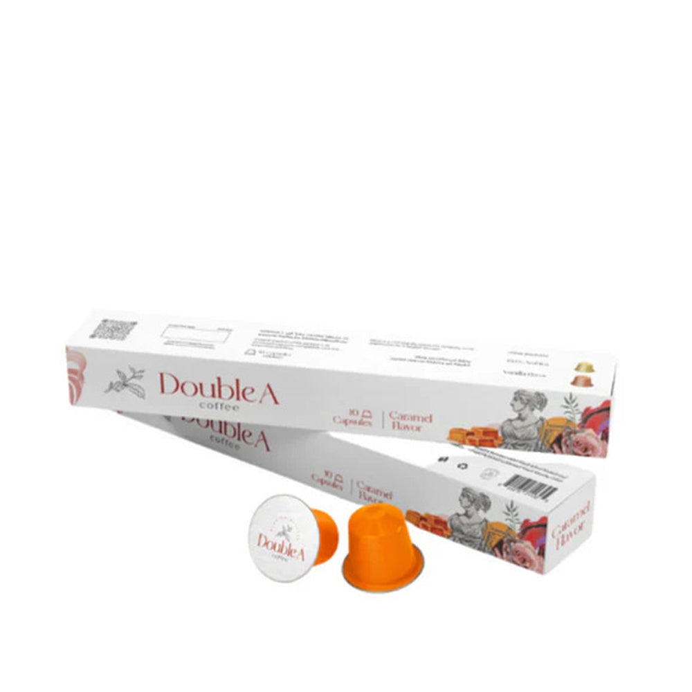 Double A - Nespresso compatible - Caramel Flavor - 10 Capsules