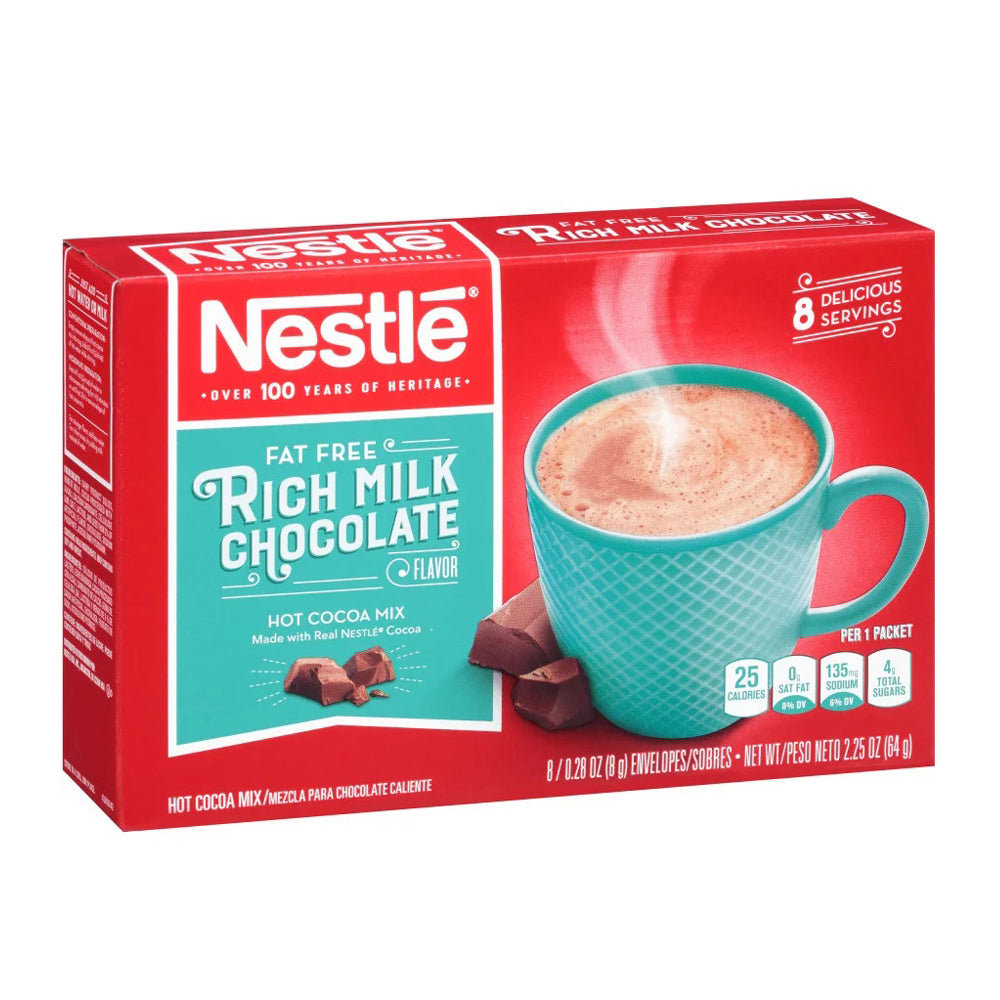 Nestle - Fat Free Rich Milk Chocolate - 8 sachets
