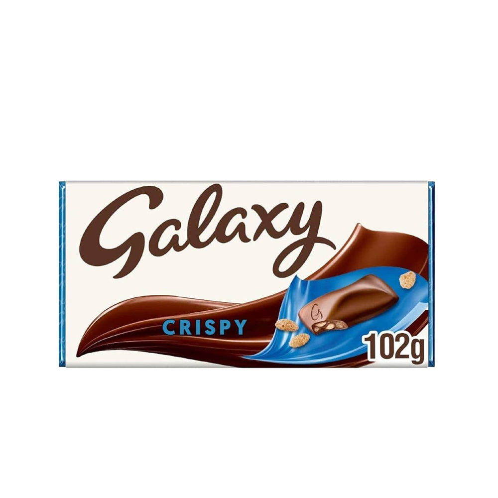 Galaxy - Crispy Chocolate Bar - 102g