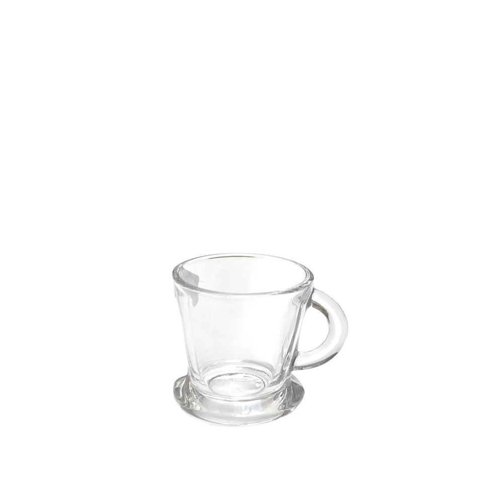 Transparent Glass Mug  - 60ml.
