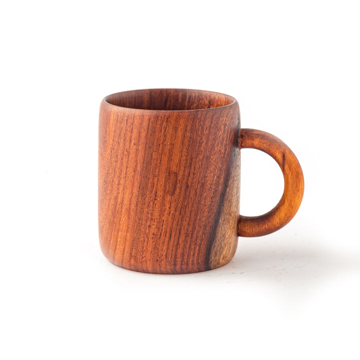 Eco-Friendly - Top Quality - Hand Carved wooden cup - 200 ml