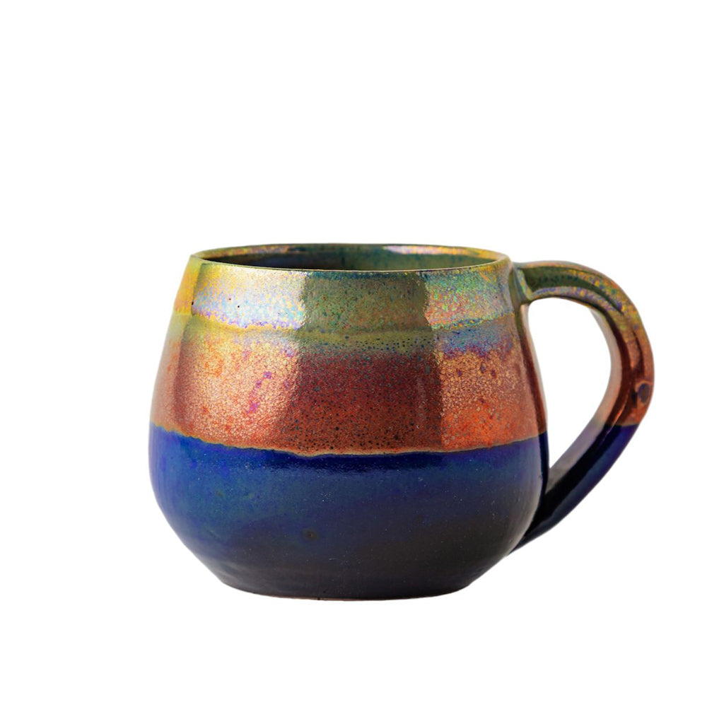 Handmade Pottery Mug - Citrus Sky Mug - 275ml