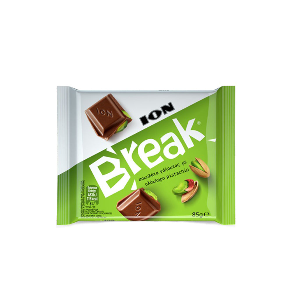 Ion Break Chocolate with Pistachio - 85g