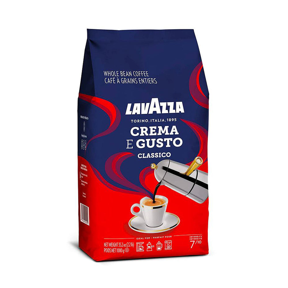 Lavazza - Whole Beans - Crema E Gusto - Classico - 1 Kg