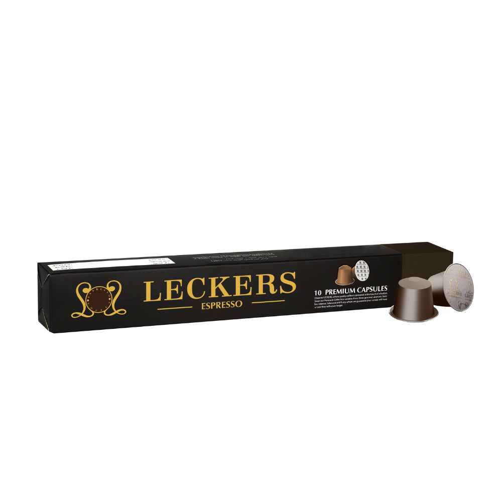 Leckers - Nespresso Compatible - Espresso Ristretto - 10 capsules