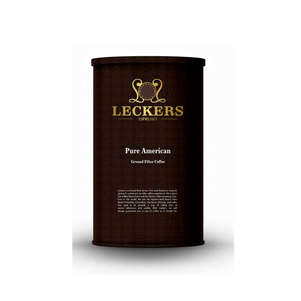 Leckers - Pure American - Ground Filter Coffee - 250g
