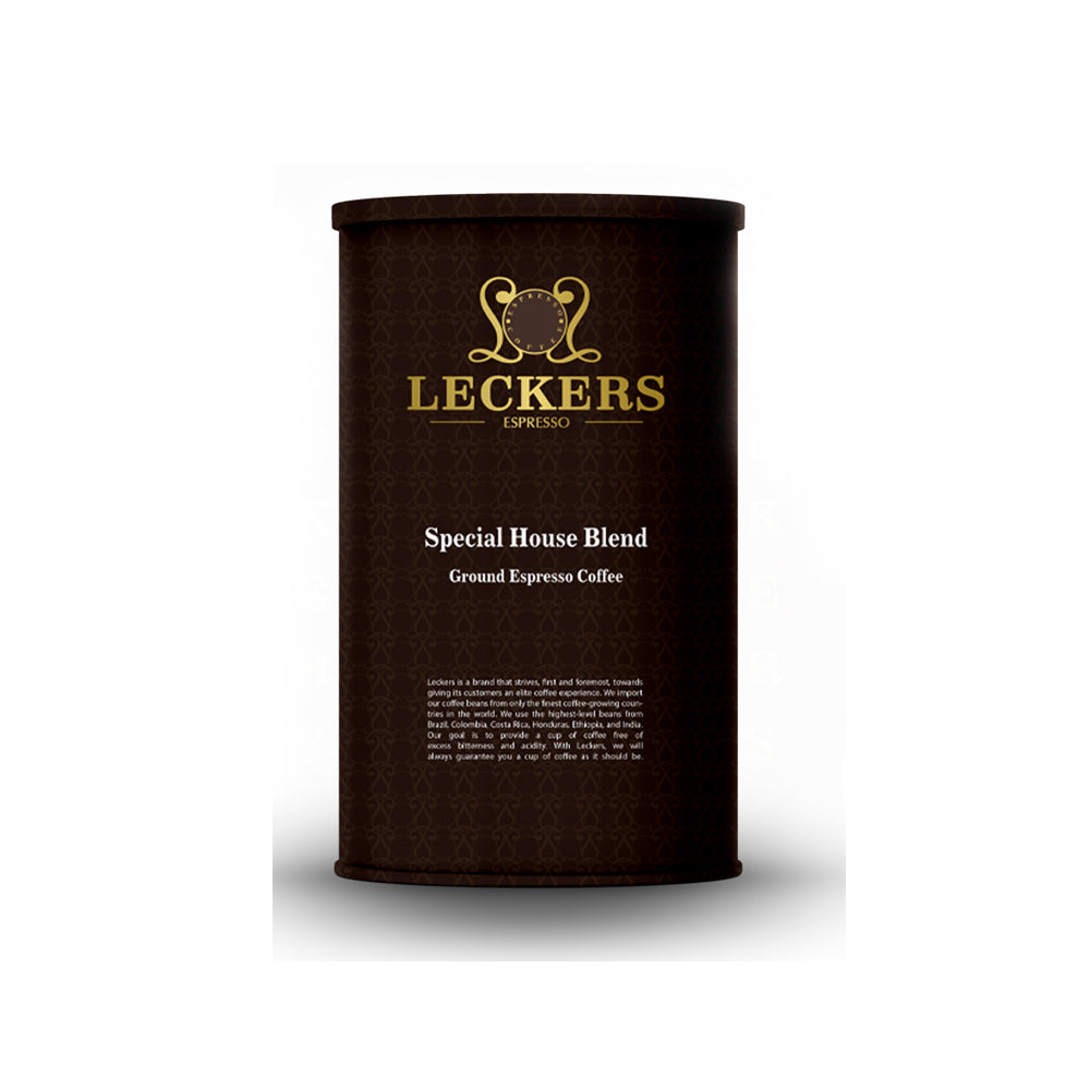 Leckers - Special House Blend - Ground Espresso Coffee - 250g
