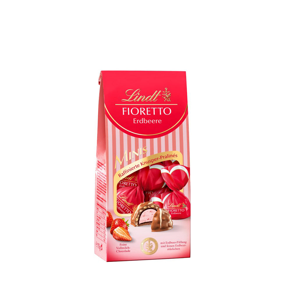 Lindt - Fioretto Minis Erdbeere - 115g
