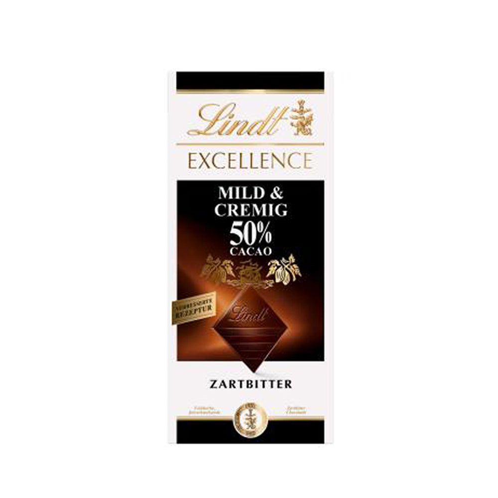 Lindt Excellence Mild & Creamy 50% Cacao