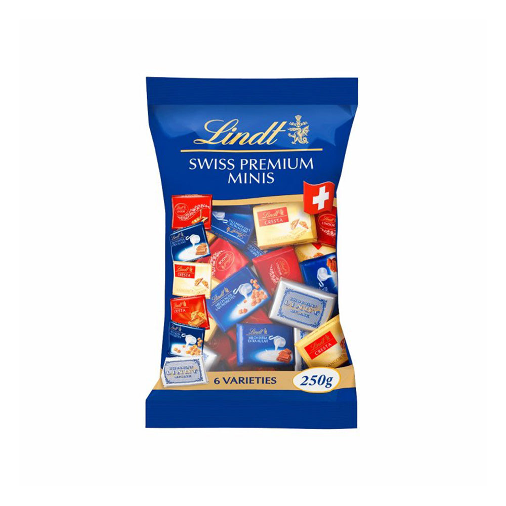 Lindt Swiss Premium Minis Chocolate - 250g
