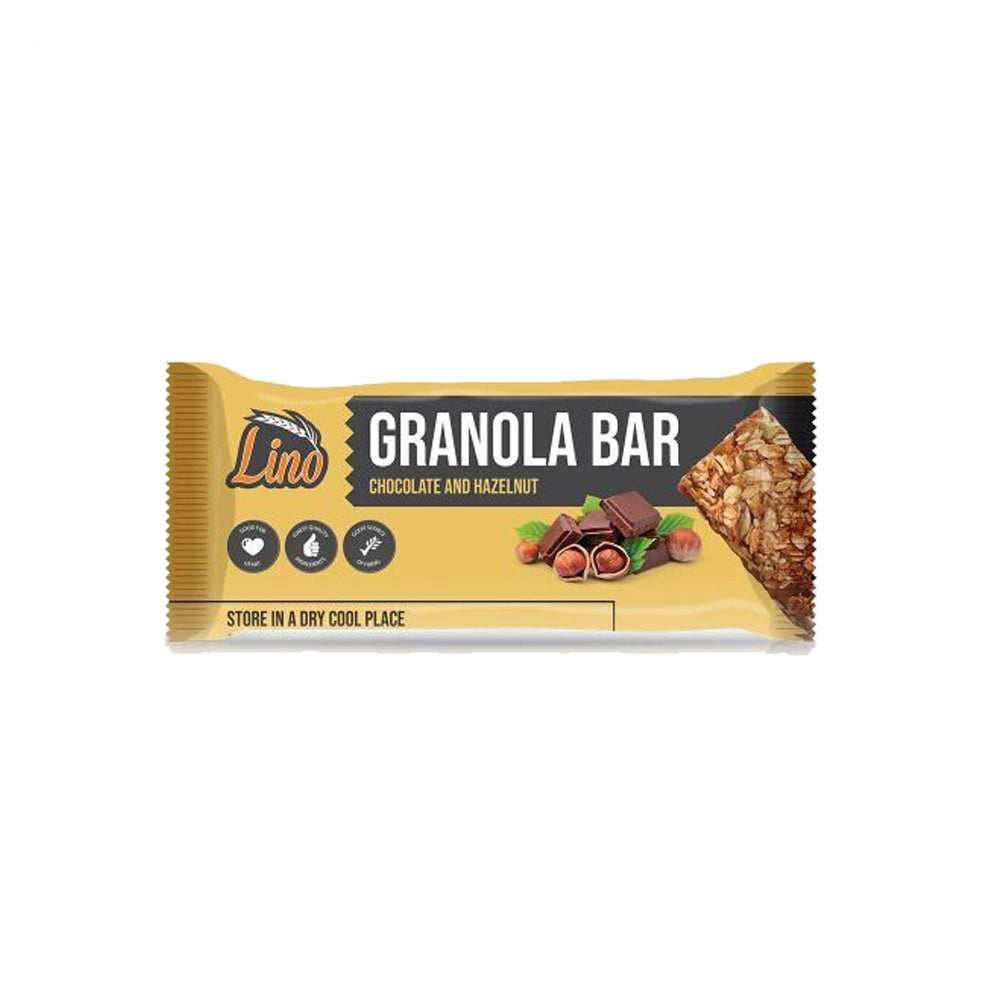 Lino - Granola Bar - Chocolate & Hazelnut - 40g