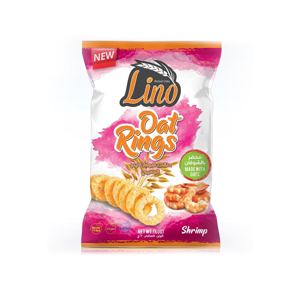 Lino - Oat Rings with Shrimp - 60g