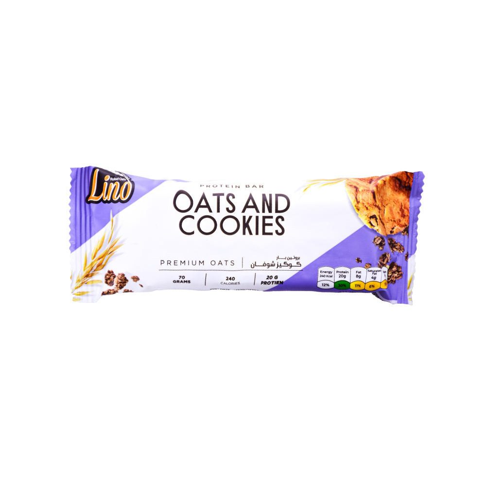 Lino - Protein bar Oats & Cookies - 70g