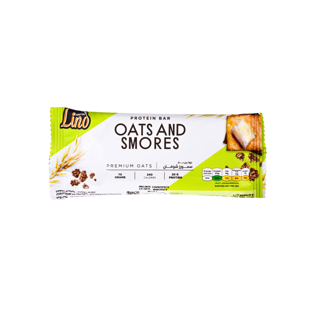 Lino - Protein bar Oats & Smores - 70g