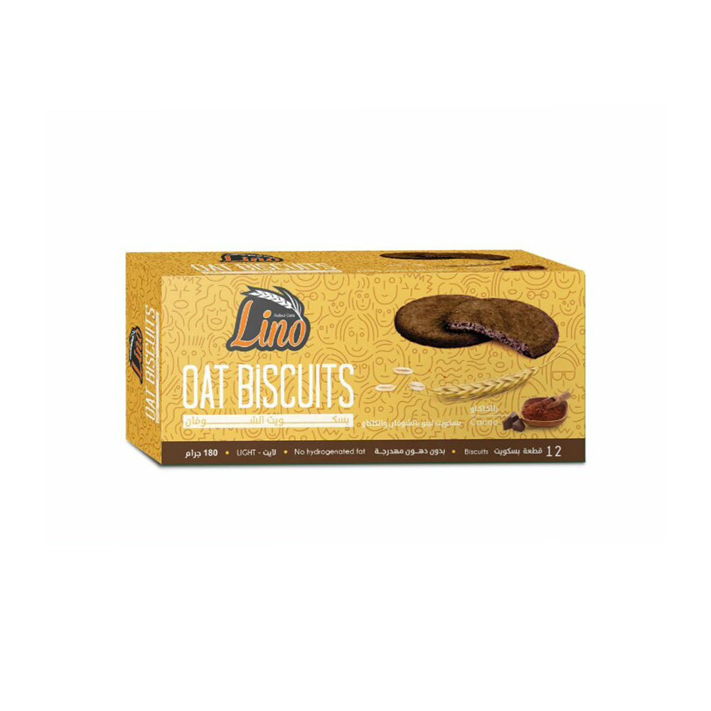 Lino Oat Biscuits - Cocoa - 180g