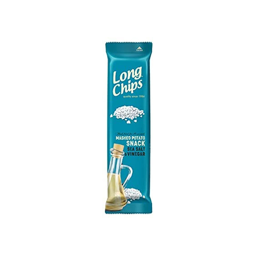 Long Chips - Mashed Potato Snack - Sea salt & Vinegar - 75g