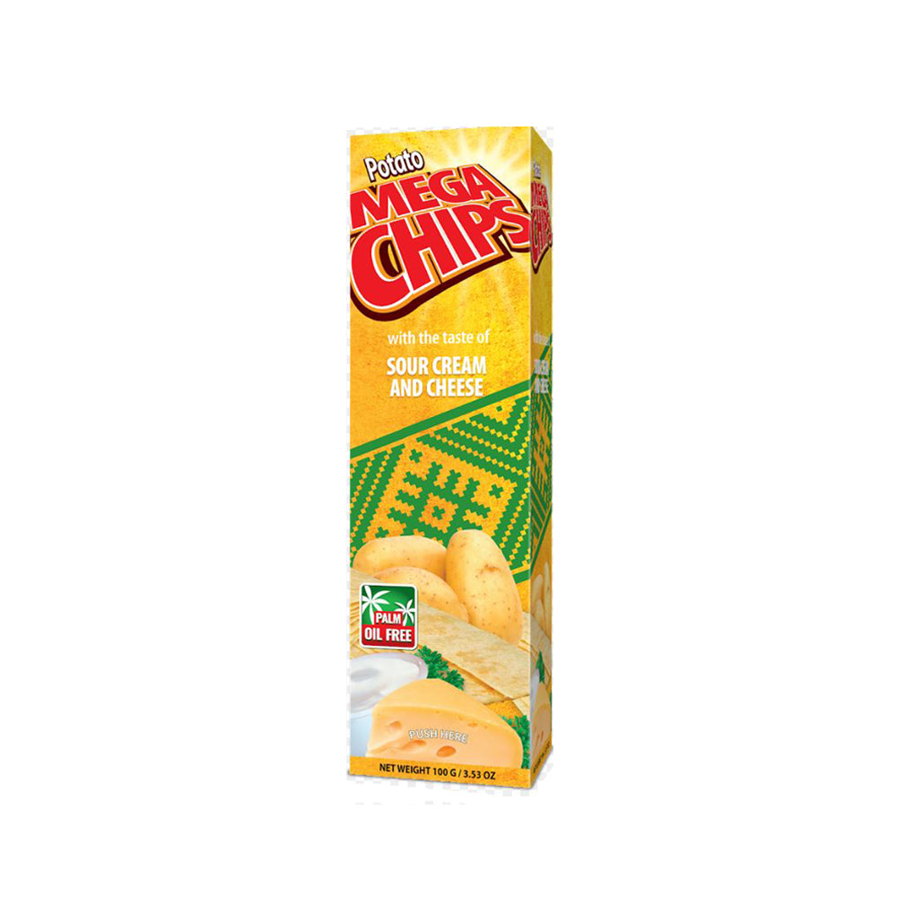Mega Chips - With Sour Cream and Cheese - 50g