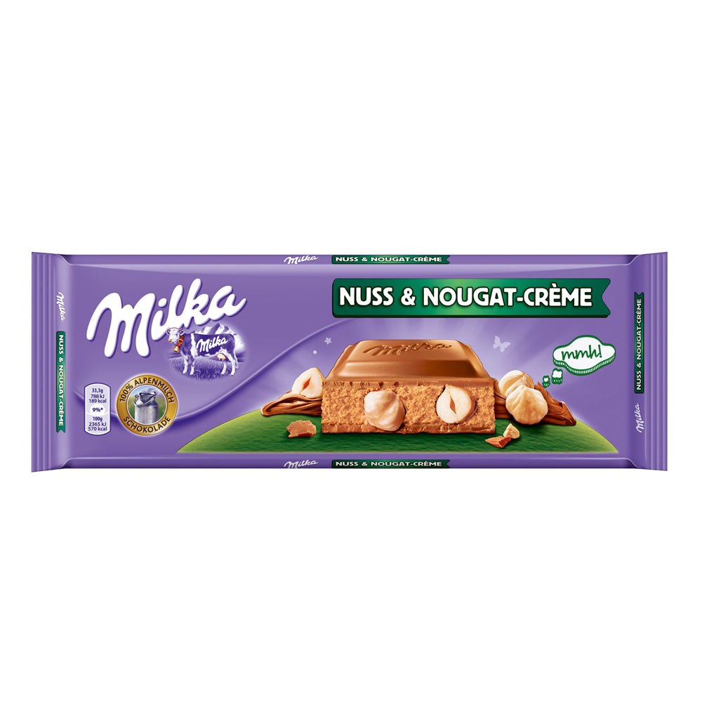 Milka - Nuss Nougat Creme Chocolate - 300g