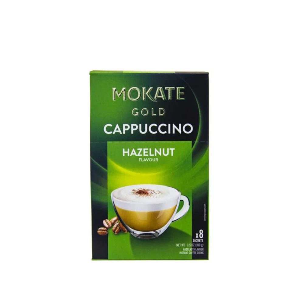 Mokate - Gold Cappuccino Hazelnut - 8 sachets