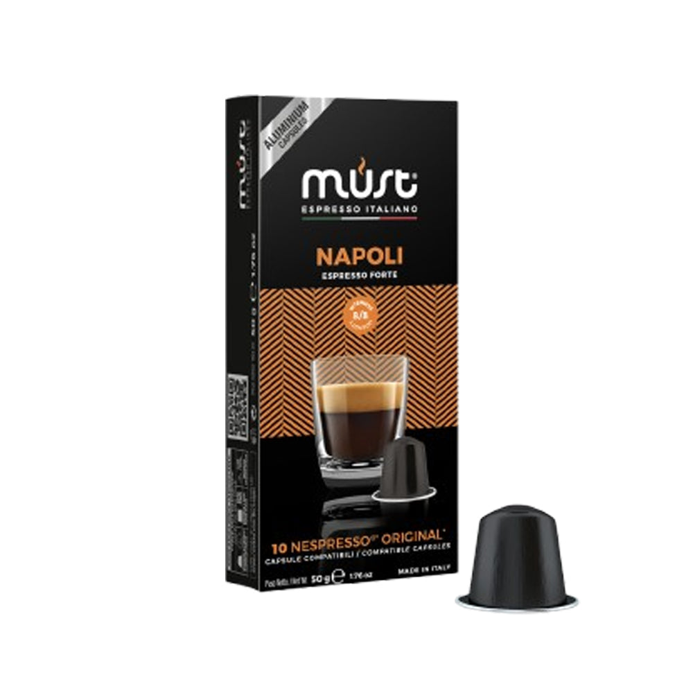 Must - Nespresso Compatible - Napoli - 10 Capsules
