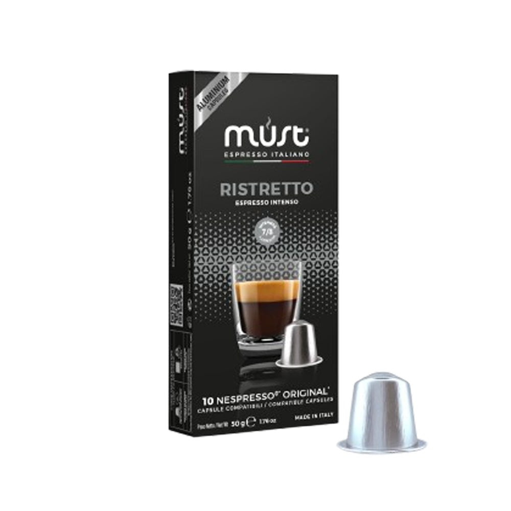 Must - Nespresso Compatible - Ristretto - 10 Capsules