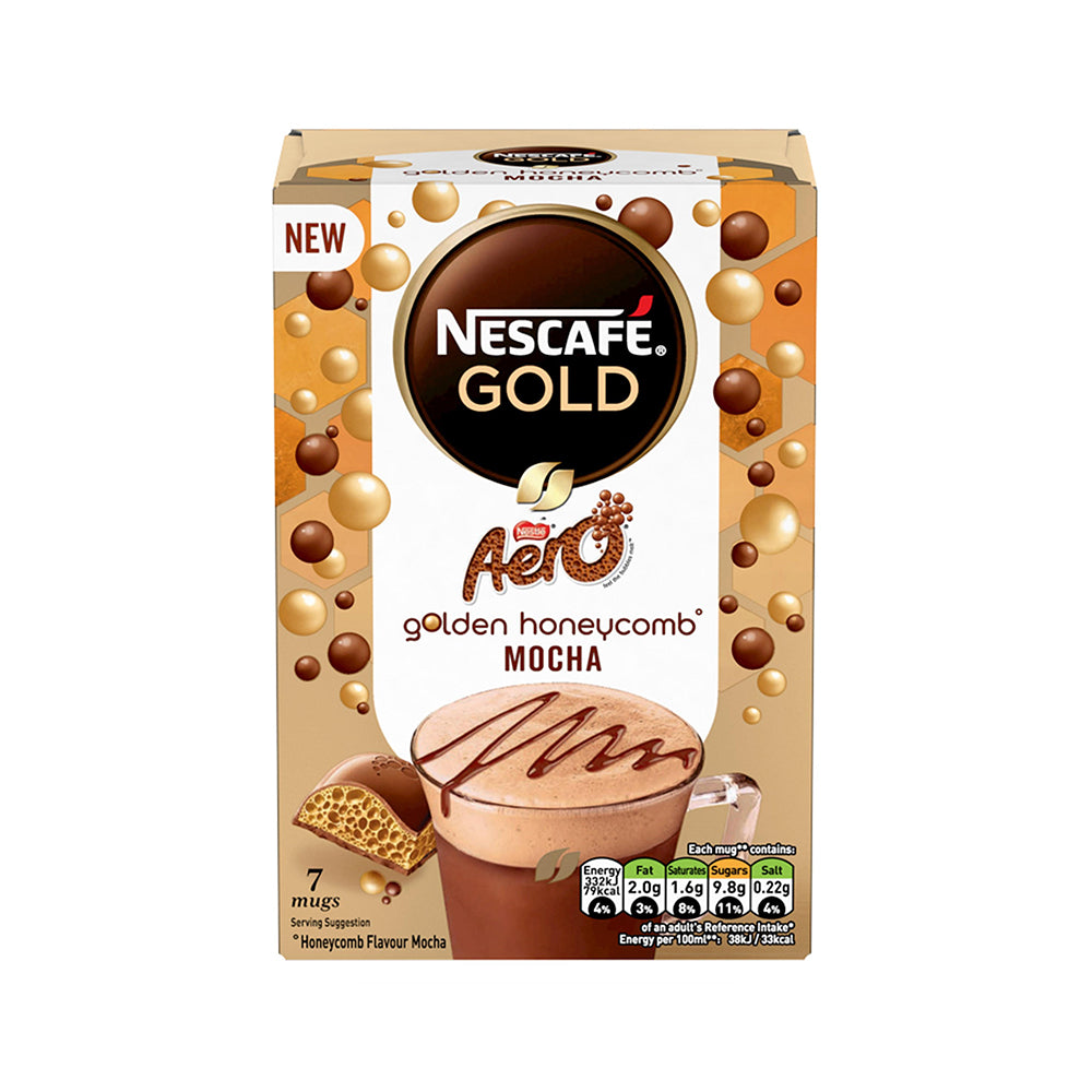 Nescafe Gold Aero Golden - Honeycomb Mocha - 7 mugs