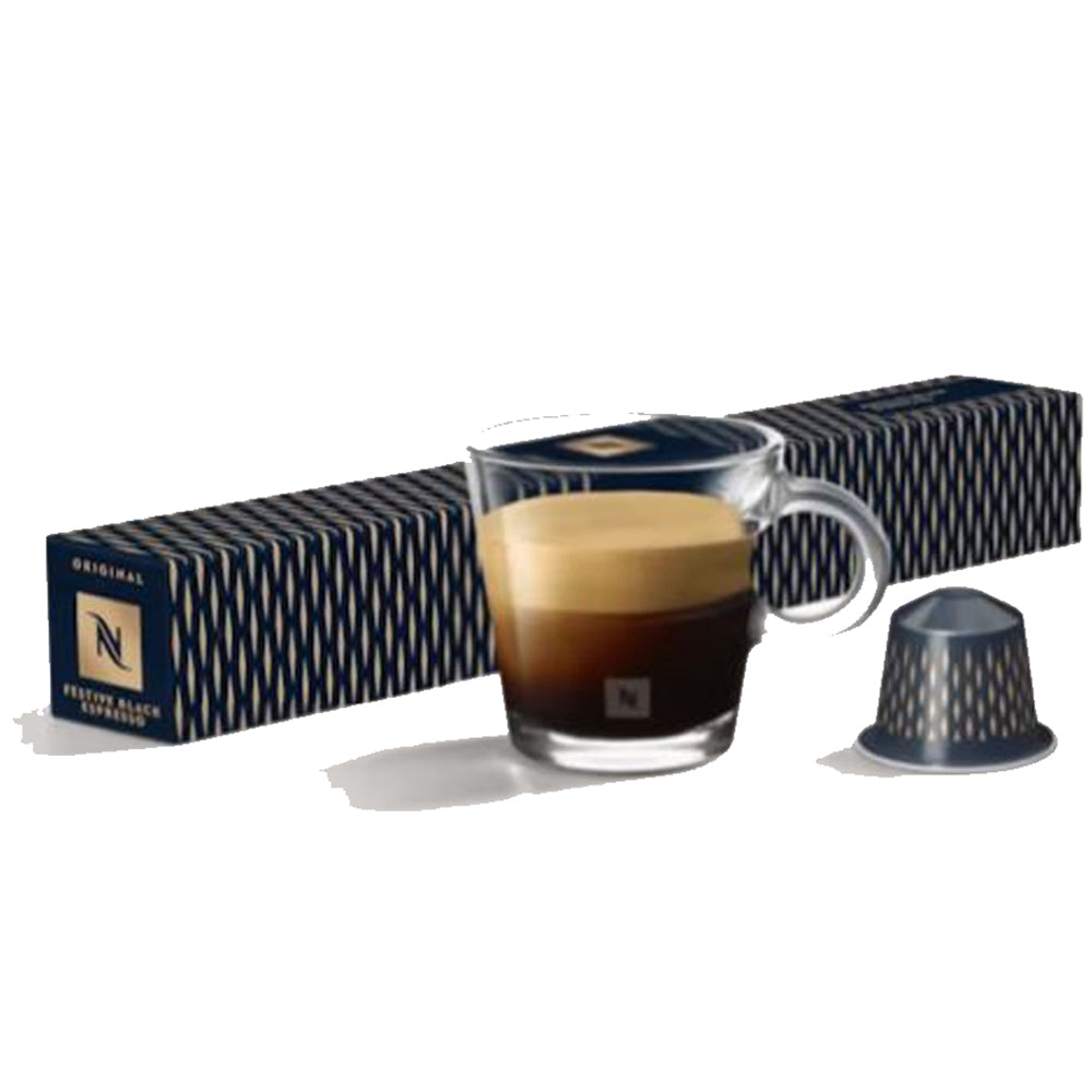 Nespresso - Festive Black Espresso - 10 capsules