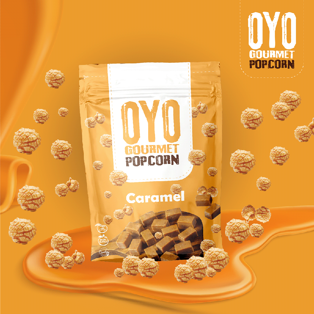 OYO Gourmet - Caramel Popcorn - 110g