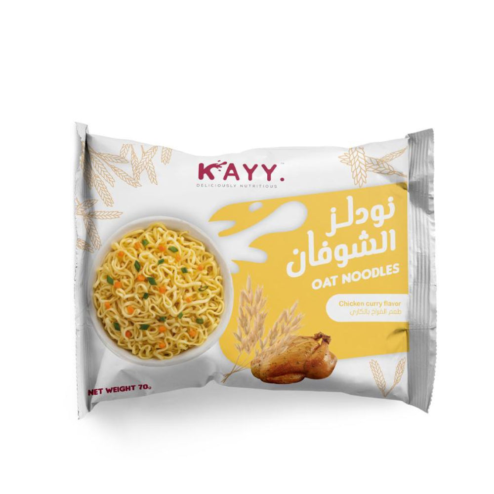 KAYY - Oat Noodles - Chicken Curry Flavor - 70g