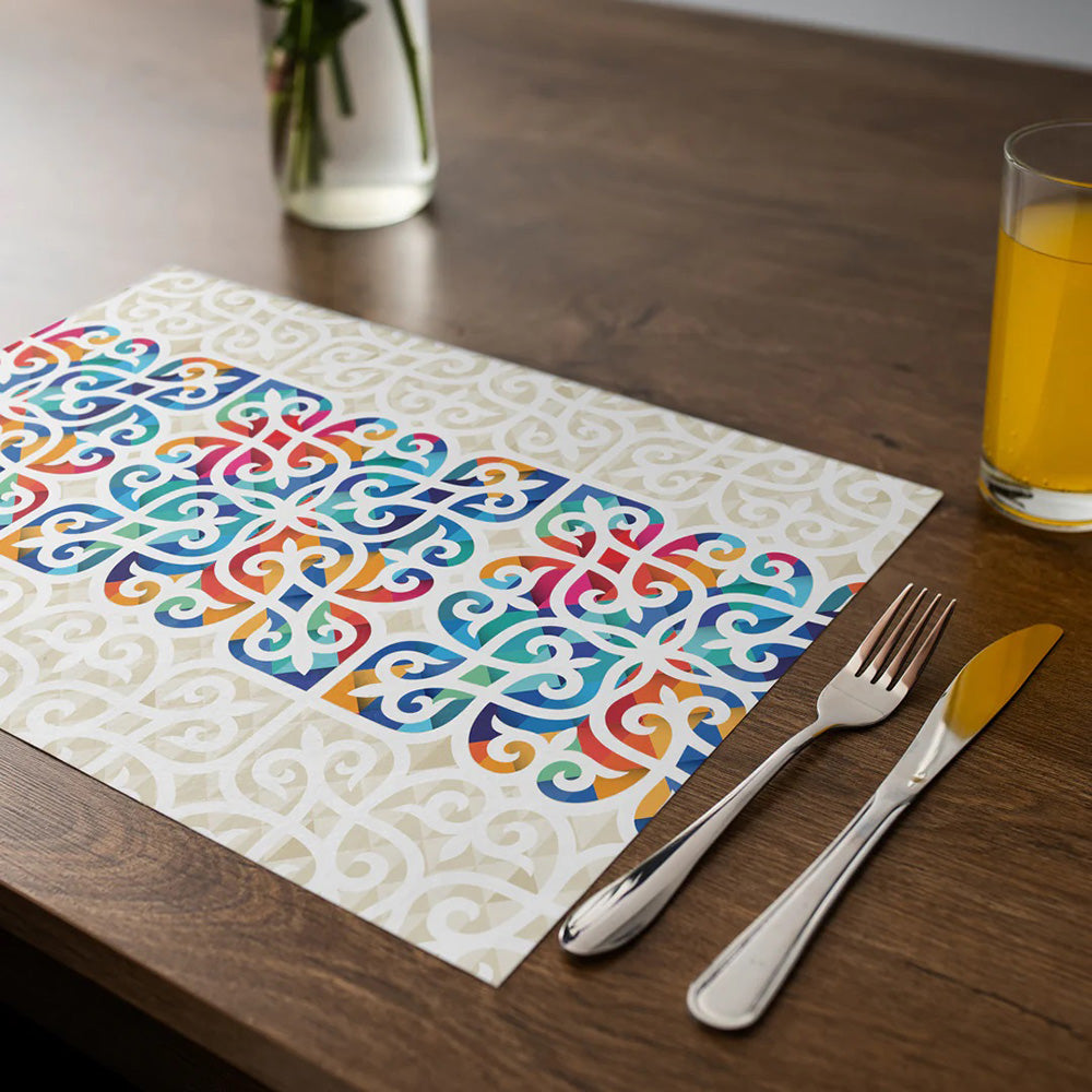 Plastic Placemats - Set of 6 - Layal