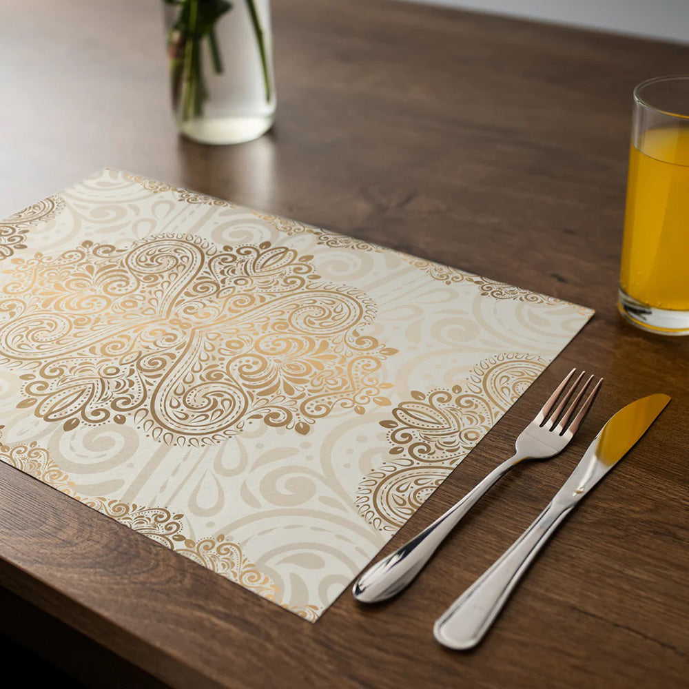 Plastic Placemats - Set of 6 - Royal