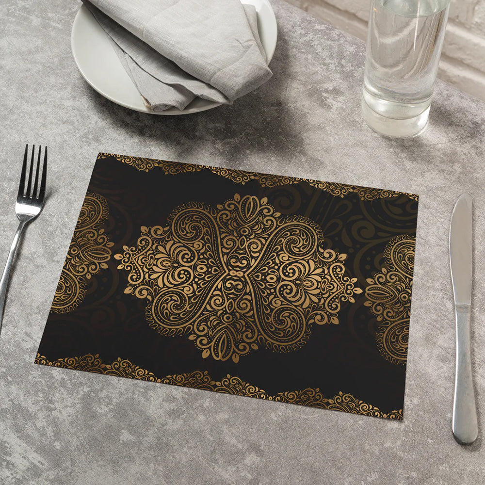 Plastic Placemats - Set of 6 - Royal