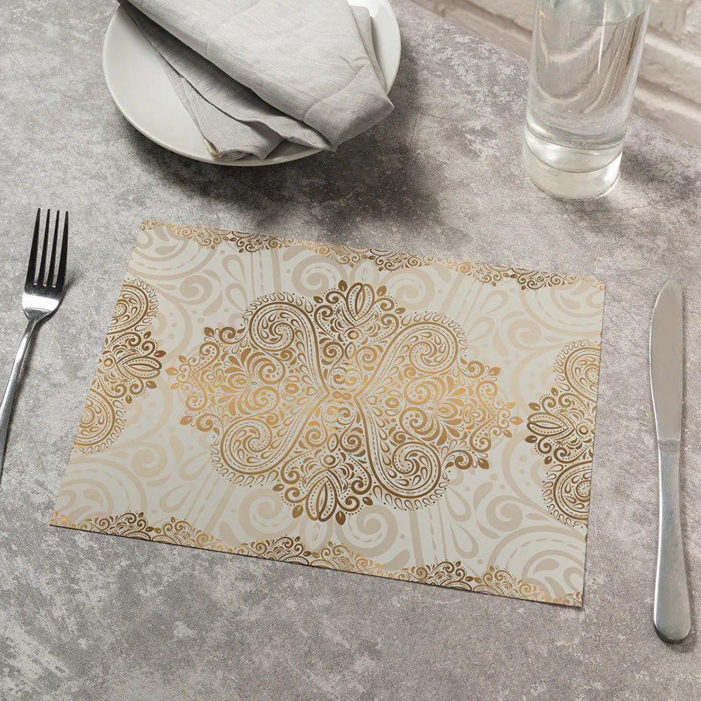 Plastic Placemats - Set of 6 - Royal