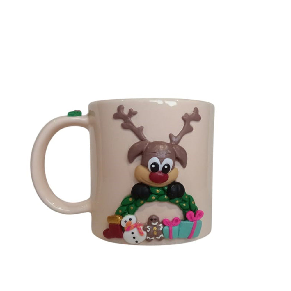 Porcelain Mug - Deer - Simon - 300 ml