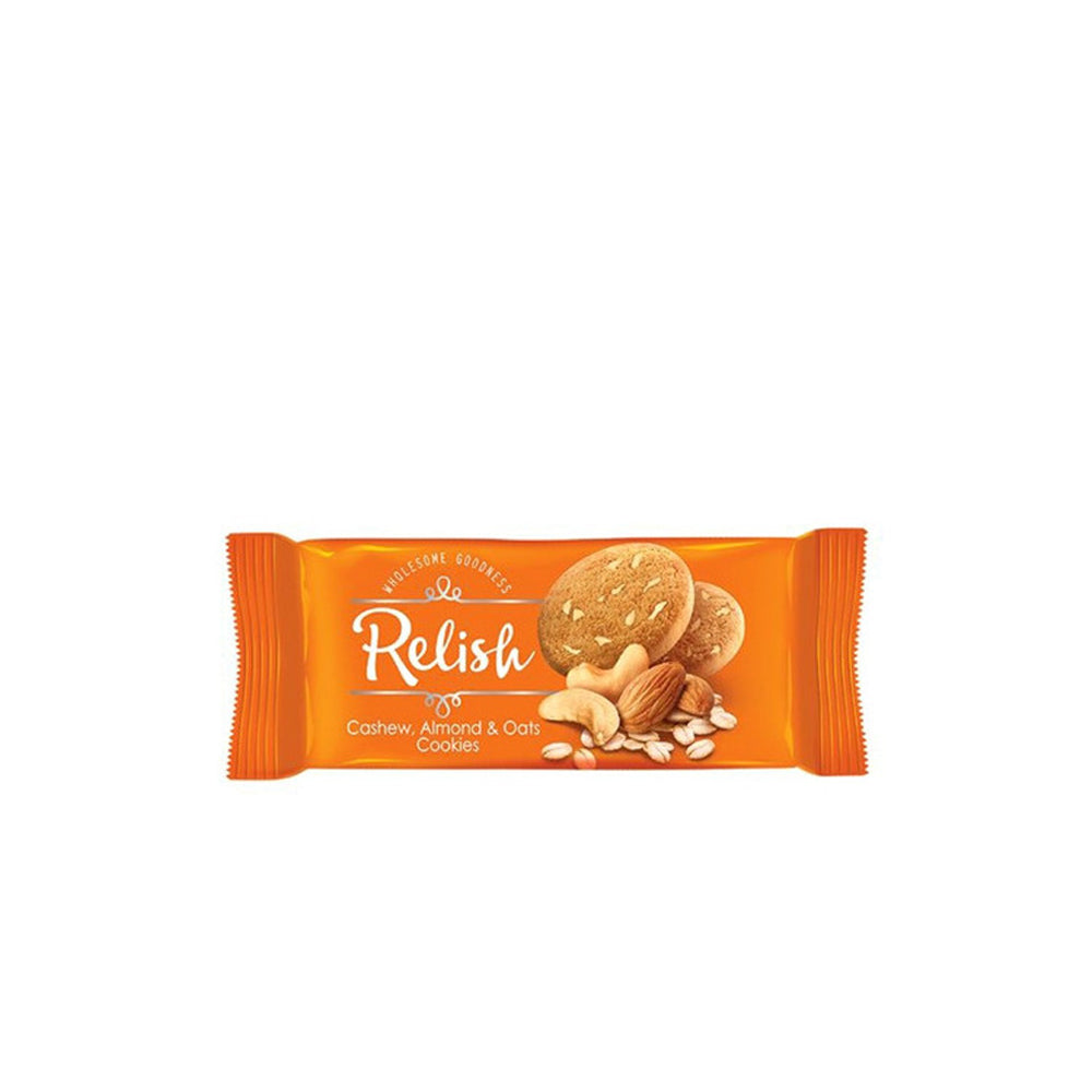 Relish - Cashew, Almond & Oats Cookies - 1 pack - 42g