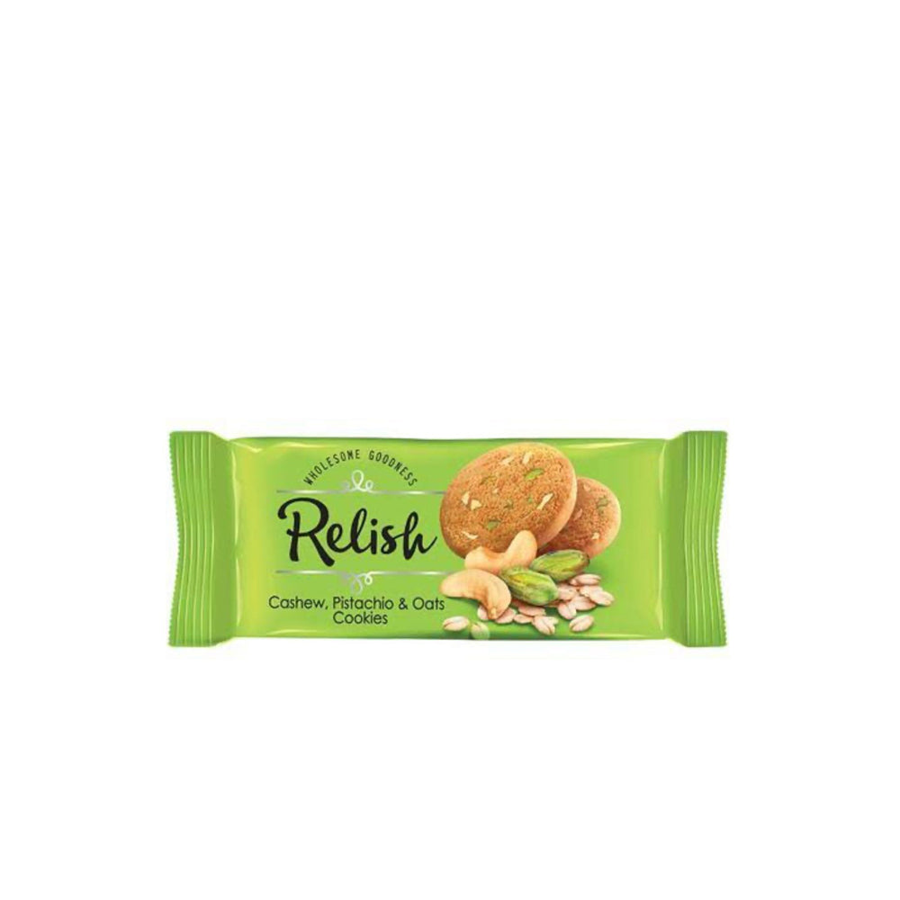 Relish - Cashew, Pistachio & Oats Cookies - 1 pack - 42g