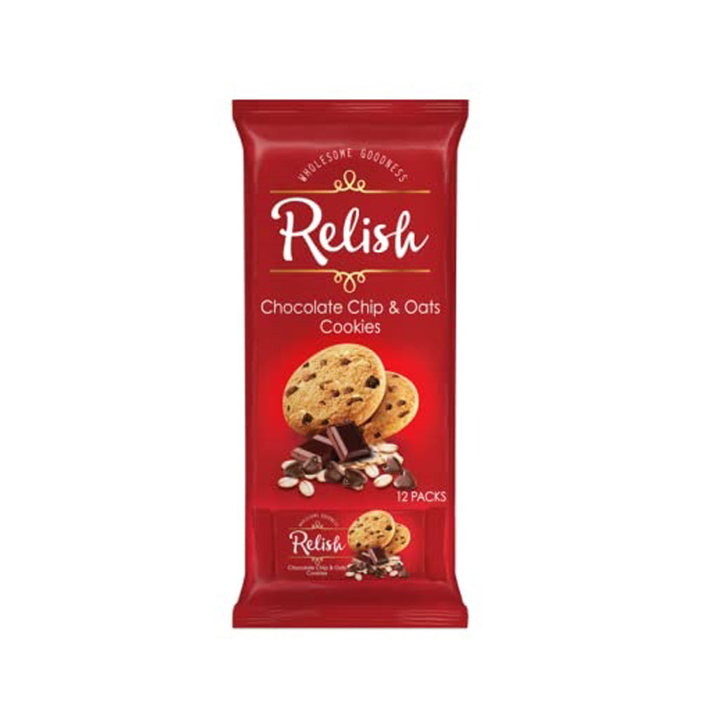 Relish - Chocolate Chips & Oats Cookies - 21 gm - 1 packs